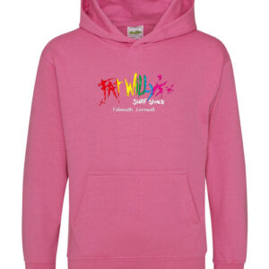 Kids Pink Hoodie - Fat Willy's