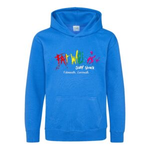 Fat Willy's Kids Sapphire blue hoodie