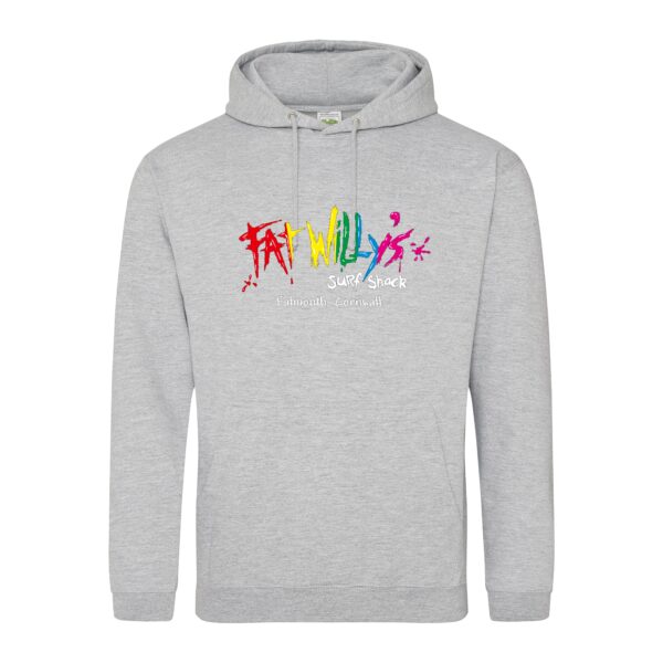 Fat Willy's Adult Grey hoodie