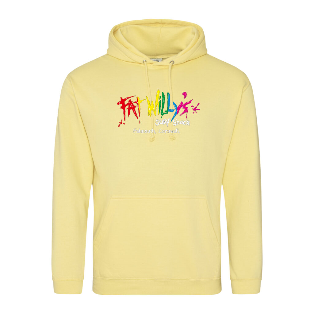 Adult Lemon Hoodie - SALE - Fat Willy's Cornwall: Cornish Surf Wear