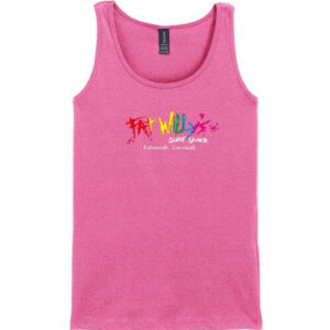 Ladies Pink Vest - Fat Willy's